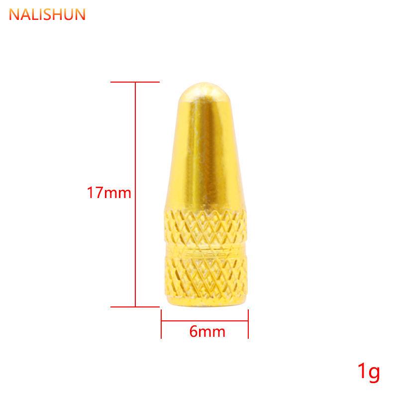 Giant Aluminum Alloy French Valve Stem Cap for Mountain Road Bike Tires