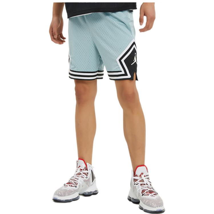 Jordan Breathable Basketball Sports Casual Shorts Men Bottoms Blue DH9076-366