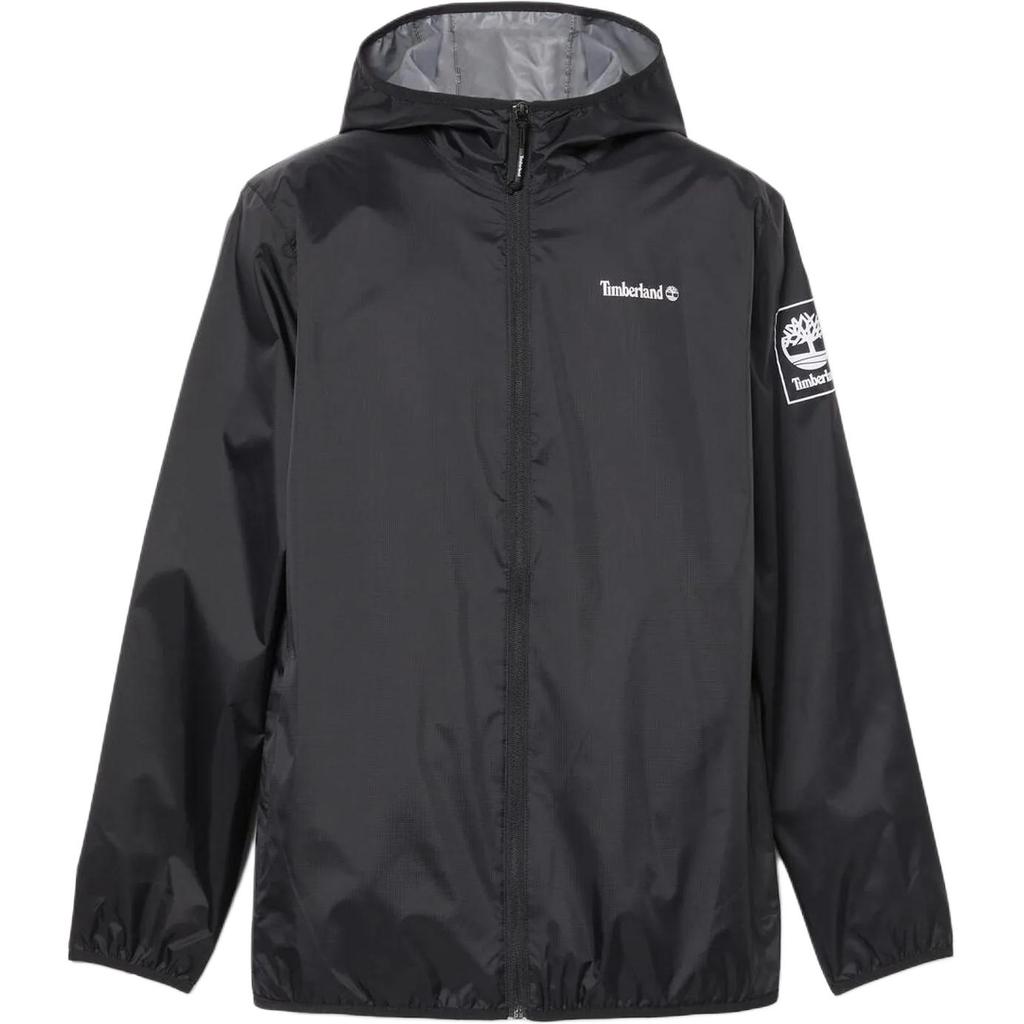 Timberland Waterproof Logo Long Sleeve Hooded Jacket Unisex Jackets A6KY1-001