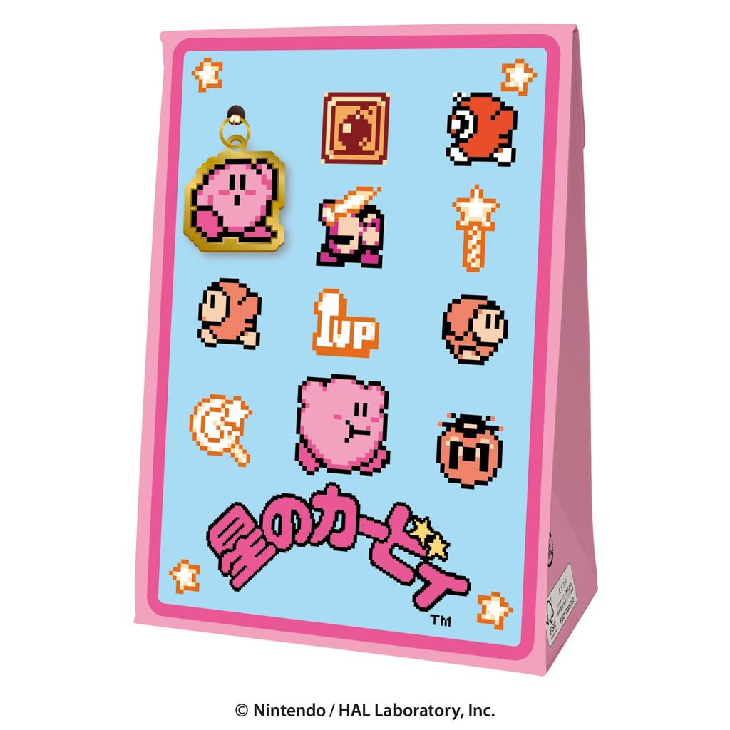 Heart Kirby Dot Charm Chocolate Box Candy 1 piece (Semi-Chocolate Toy) /