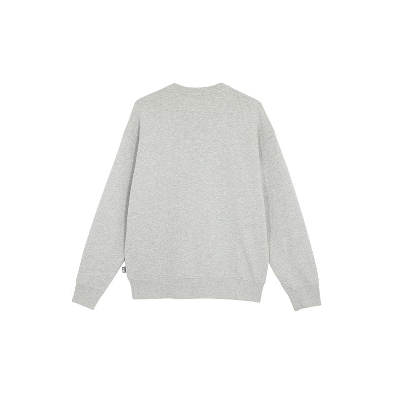Puma Comfortable Pullover Crewneck Sweatshirt Men Sweatshirt Gray 625532-04