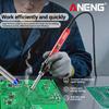 Portable ANENG SL105 Digital Electric Soldering Iron 60W Adjustable Temperature 180℃-520℃ Ceramic Heating Core 110-240V Welding Solder Iron for Home