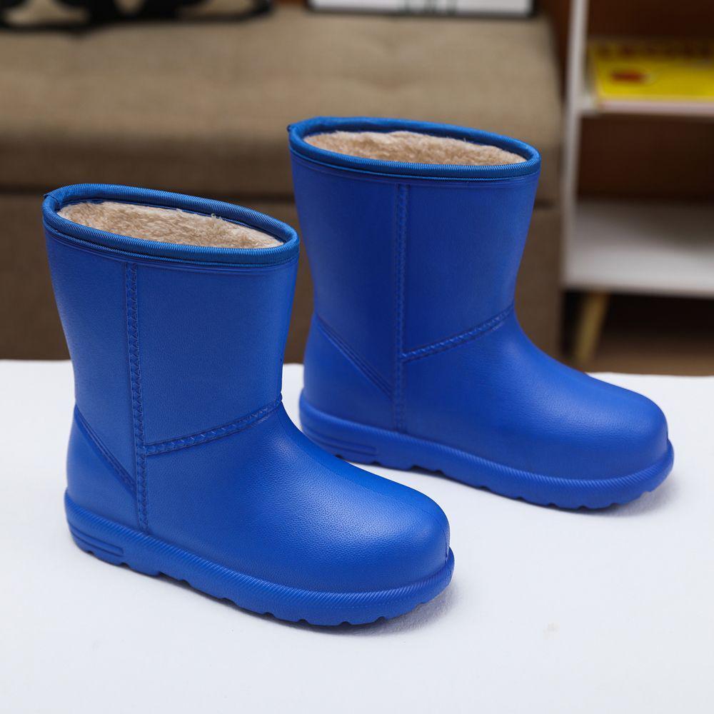 Women's Waterproof Fleece-Lined Snow Boots - Mid-Calf, Non-Slip, Warm, Height-Increasing, Comfortable