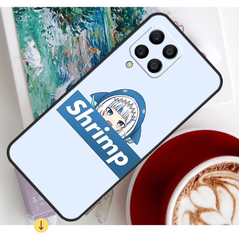 Gawr Gura Hololive Anime Case For Samsung Galaxy M15 M21 M31 M55 M56 M36 M16 M06 M13 M33 M53 M12 M32 M52 M14 M34 M54