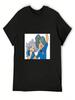 Inazuma Eleven Fubuki And Kazemaru Sticker T-Shirt Plain Quick Drying Vintage T Shirts Unisexs Big And Tall T Shirts