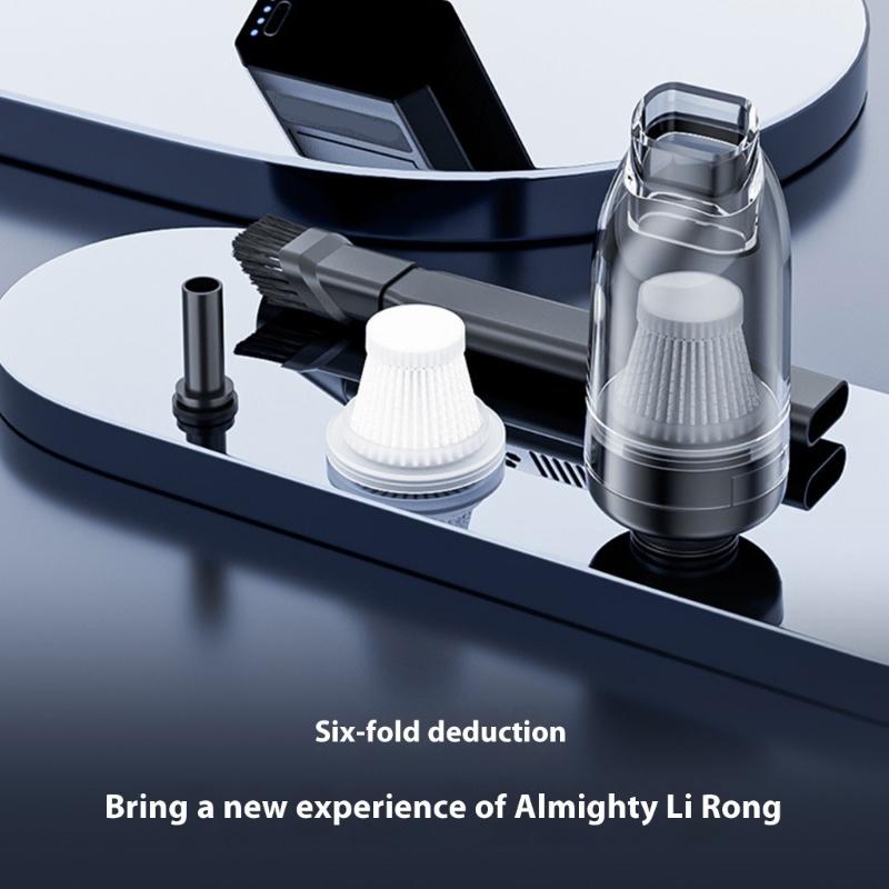 Electric Air Duster With 130K RPM Brushless Motor 3 Adjustable Speeds For Computer Car Interior Cleaning And Vacuum Packaging