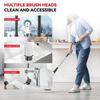 9 IN 1 Multifunktionale Elektrische Reinigungsbürste Kabellos Tragbar Elektrischer Spin-Schrubber Handheld Badewanne Küchenreiniger