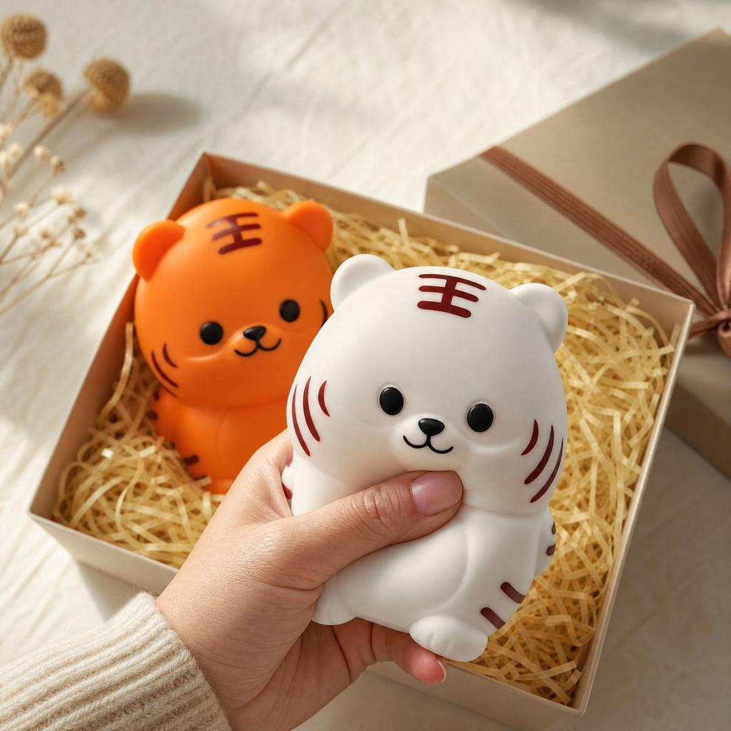 Slow Toy, Realistic Animal Stress Ball for Adults and Kids, Random Color
