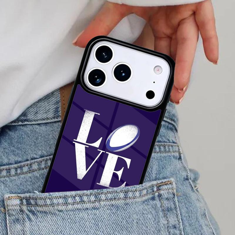 Rugby Phone Case for iPhone 17ProMax 12 13 14 15 16e 17 Pro Max Plus Air Cover