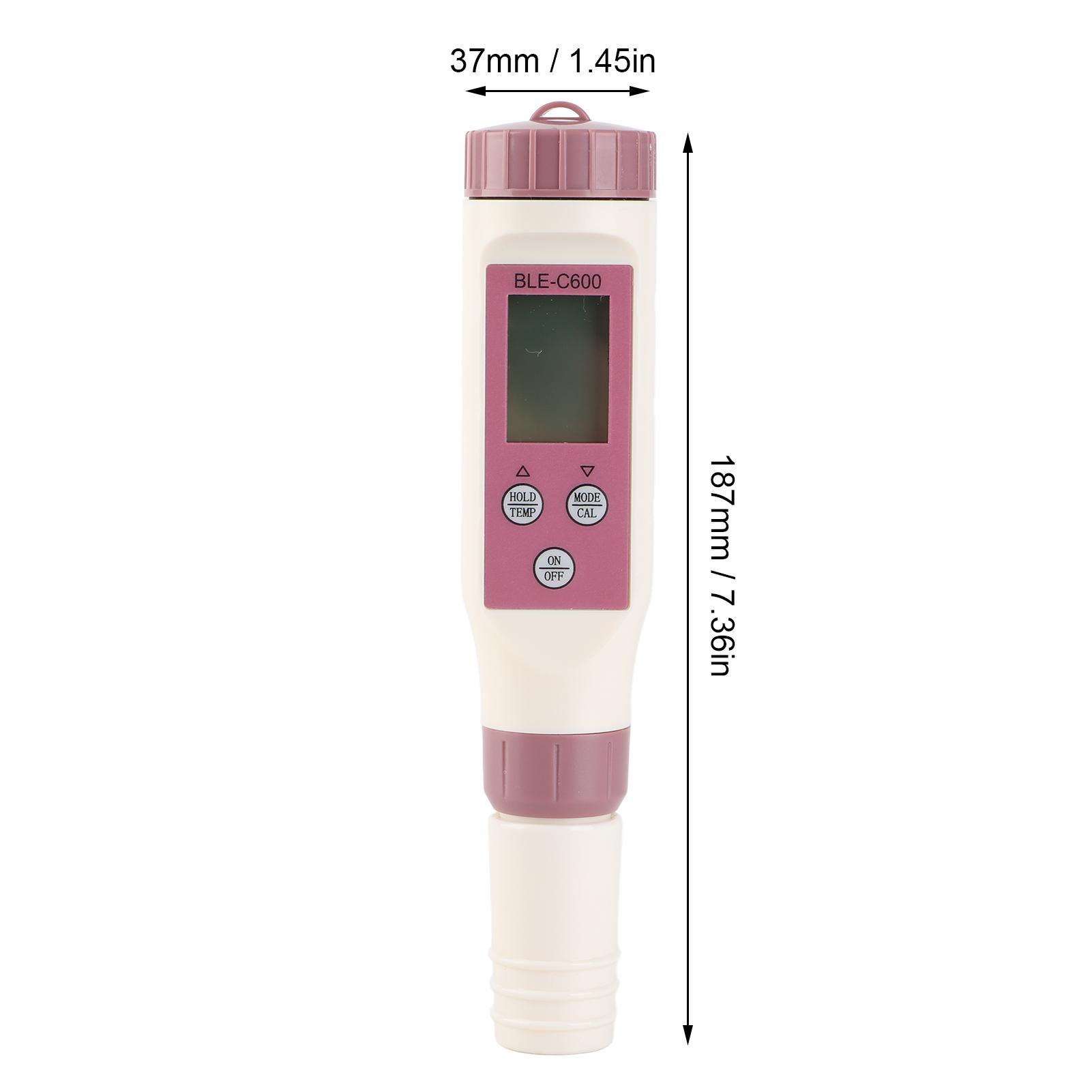 

Water Quality Detection Pen Smart 7 in 1 High Sensitivity Probe Bluetooth PH EC ORP SG Salinity Temperature Meter PH Meter