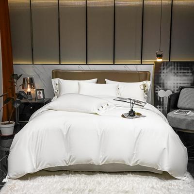 Nordic Style 60-count Long-staple Cotton Category A Four-piece Set High-end Pure Cotton Four-piece Duvet Cover