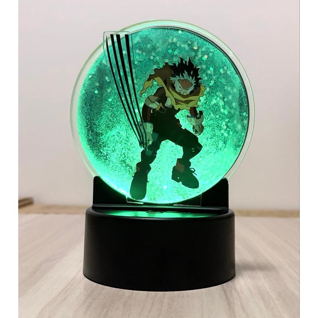 Used My Hero Academia Izuku Midoriya Acrylic Stand with LED Base