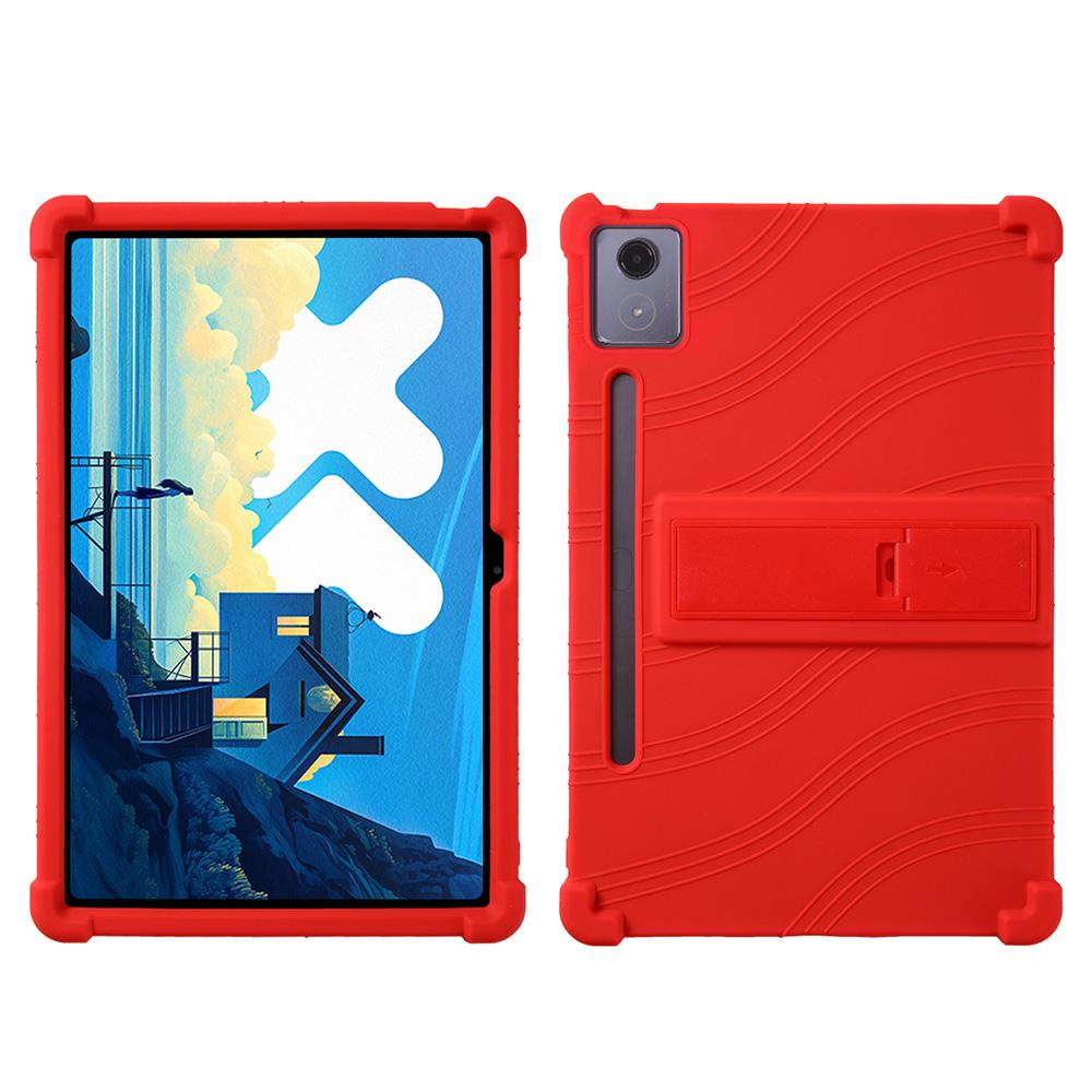 

Silicone Case Universal For Lenovo Idea Tab Pro P12 Xiaoxin Pad Pro 12.7 2nd Gen 2025 2023 TB373FU 375FC 370FU ZAE40142GR Cover Idea TabPro12.7 2025 красный