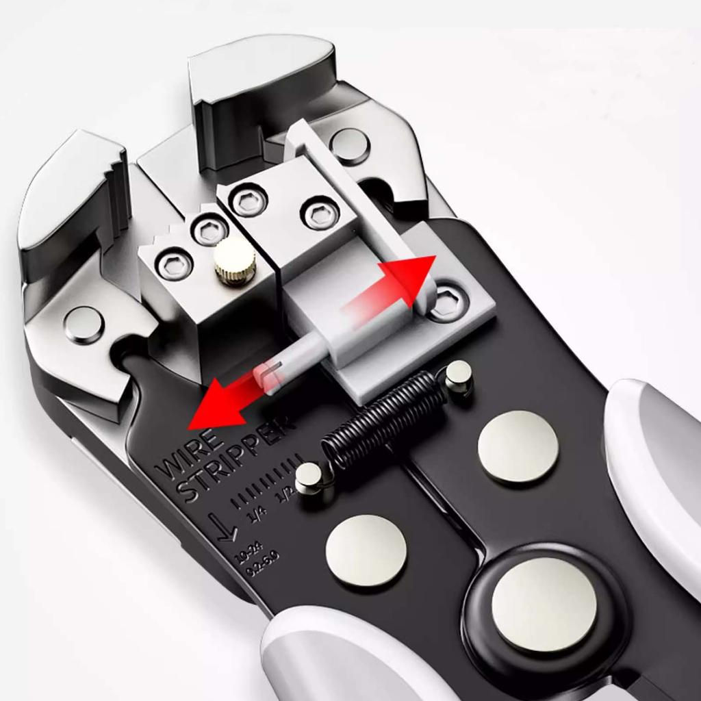 0.2-6.0mm² Multifunction Automatic Wire Stripper High Hardness Anti deformation Cable Peeling Terminal Clamping Pliers
