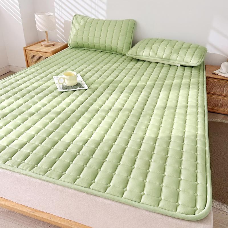 Vier Jahreszeiten Universal Matratzenauflage: Weiche, rutschfeste Unterlage für Wohnheim, Hotel und Zuhause - Einzel- oder Doppel-Schutzunterlage