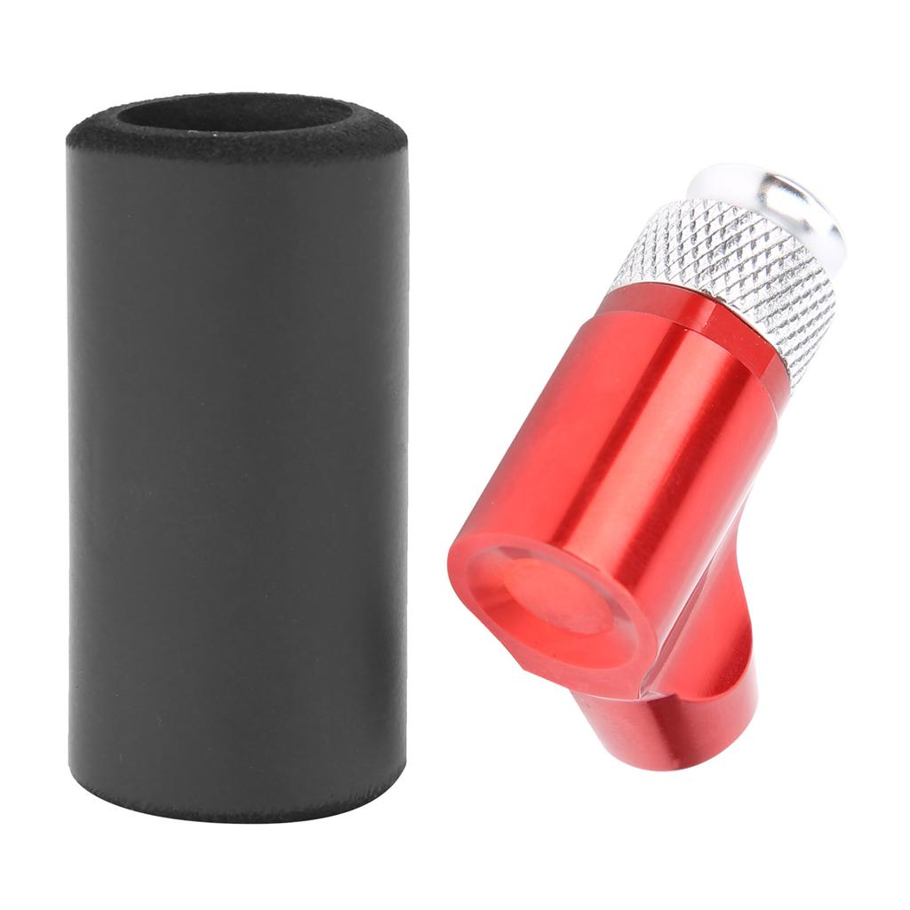 Bike Tire Portable Manual CO2 Inflator Tire Pump Mouse with Sponge Sleeve