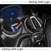 MTT5   Car Ashtrays Portable Car Auto LED Light Cigarette Cigar Ash Cylinder Stickers For Mercedes Benz C300 C250 C350 C Class W203