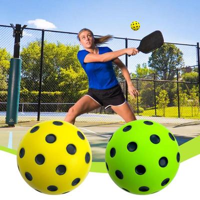 Durable 40 Holes Pickleballs Competition Pickleball Packs 74mm Pickleball for Outdoor Training Colorful Pickleballs for Practice