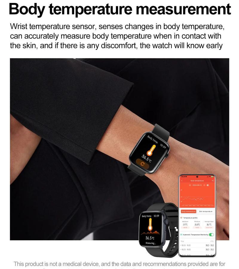 Smart Watch Dial Answer Calls Calorie Tracking 24 Hour Heart Rate AI Music Playback Bluetooth Call Men Health Smart Watches Woman Step Count