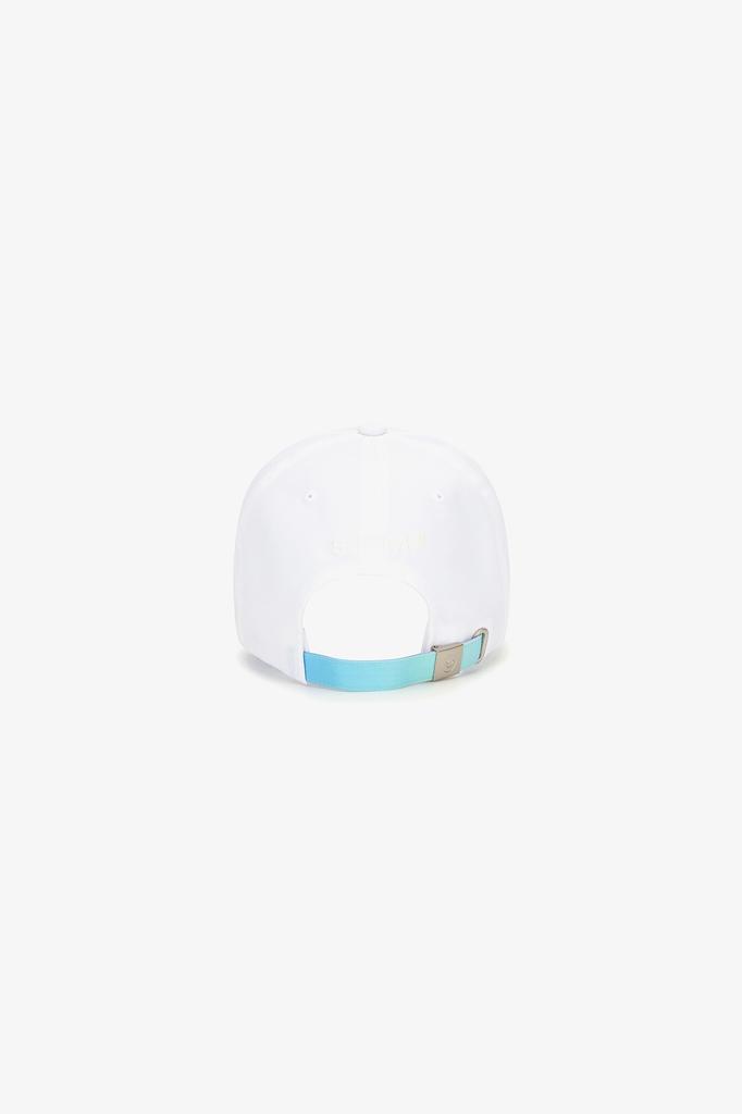 SUPRA Monogram Unstructured Embroidered Ball Cap (White)