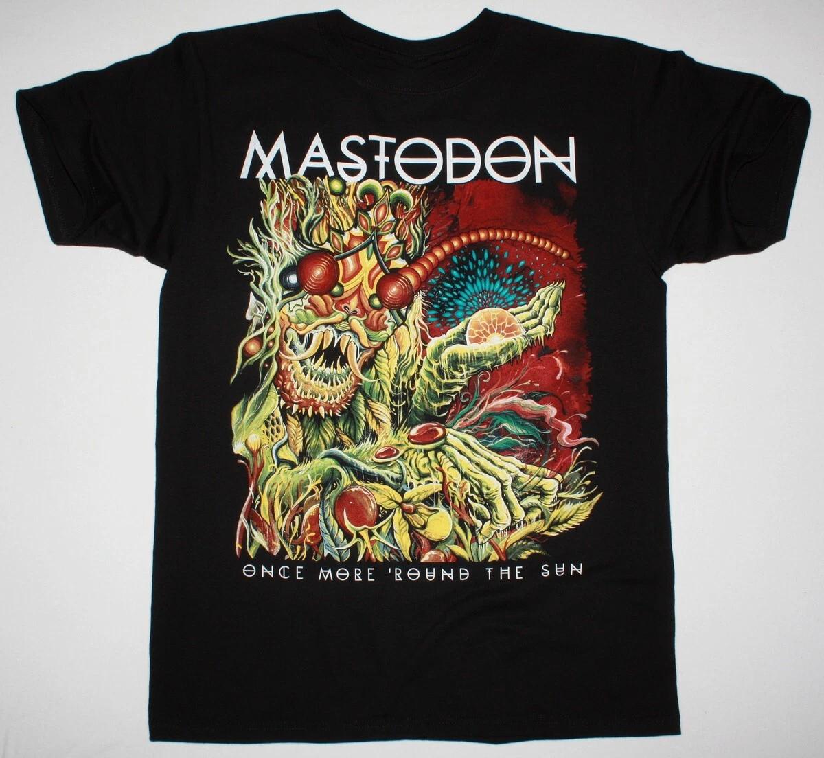

ХЭЛЛОУИН Футболка группы Mastodon Черная с коротким рукавом Все размеры от S до 5XL 2F394 2XL