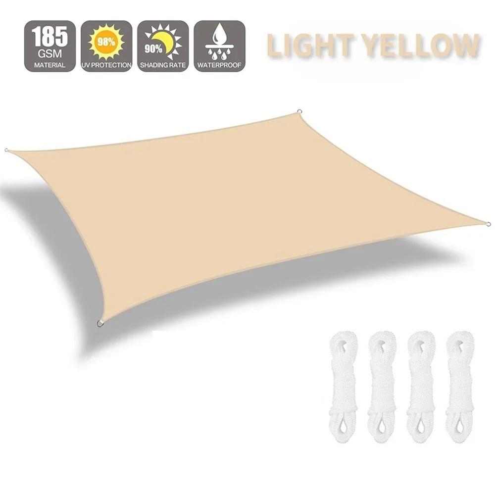 

2мx3м водонепроницаемый солнцезащитный козырек, защита от солнца, парусный тент, большой тент для кемпинга, навес для сада, патио 2*3M