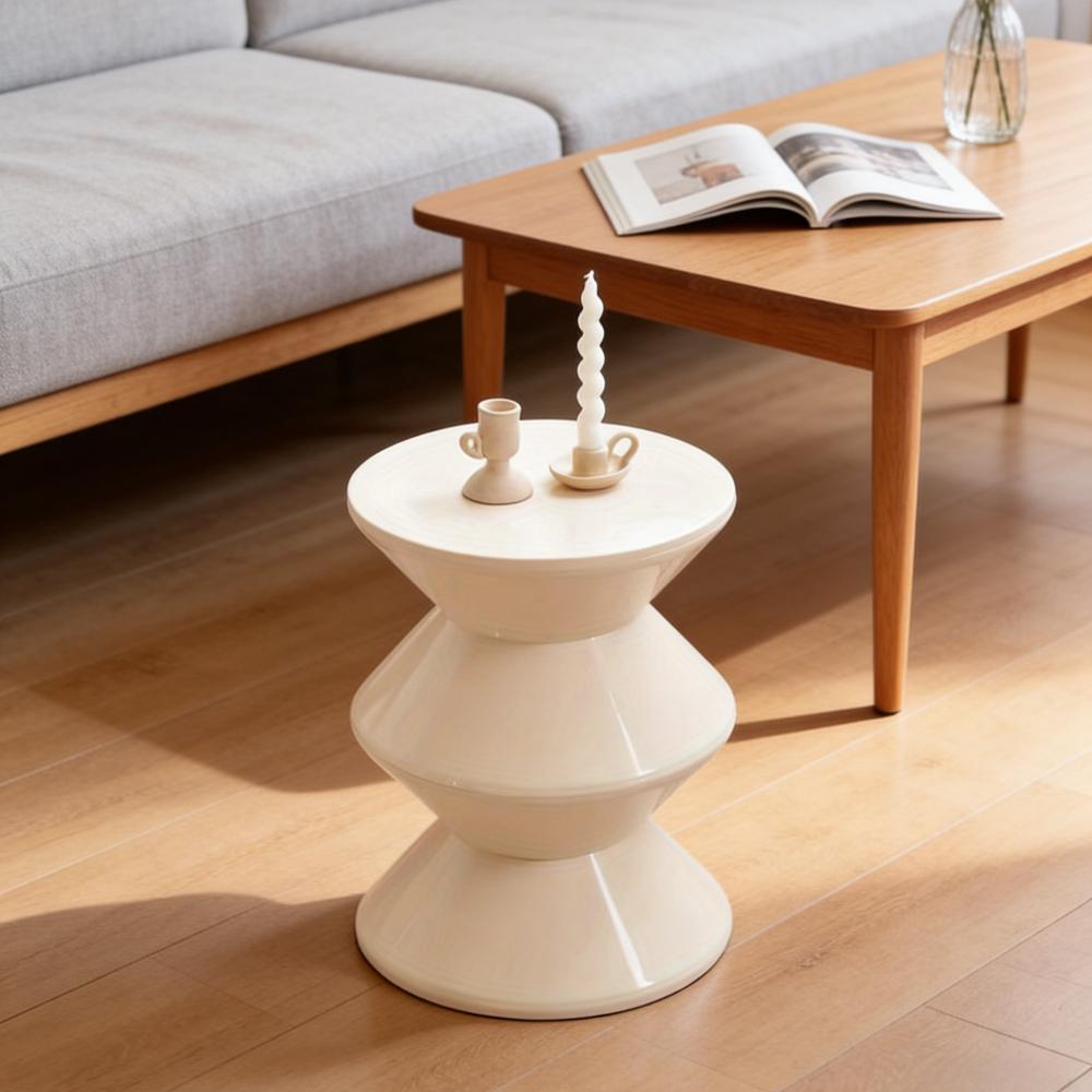Round Coffee Table Household Shoe Changing Stool Living Room Bench Plastic Low Stool Office Chair Living Room Furniture