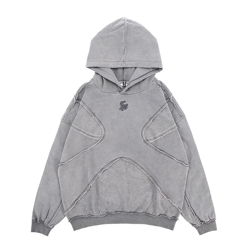 ZYLLO Reverse Design Process Solid Color Hoodie