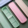 Cutlery Storage Case Portable Cutlery Box Reusable Dustproof Korean Style Lunch Fork, Spoon, And Chopsticks Case Only Box