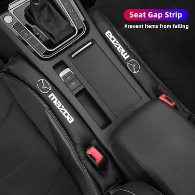 AAET1 2 Stück Auto-Sitzspalt-Streifen Auto-Polster Seitennaht Auslaufsichere Füllung Für 2 3 6 5 Atenza CX3 CX5 MX5 CX7 Axela CX30 CX90 CX60