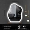 Irregular Shape LED Vanity Mirror: Wall-Mounted, Luminous, Smart Cloud Bedroom Makeup Mirror with Lights