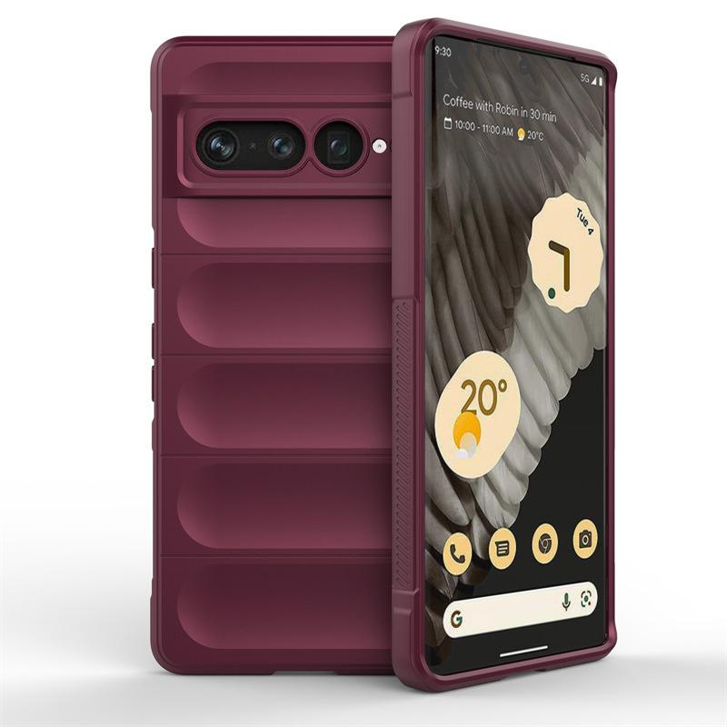 For Google Pixel 10 9 9A 8 8A 7 Pro 7A 6A Anti-Slip Bump TPU Armor Skin Full Protection Camera Shell Shockproof Cover Fundas