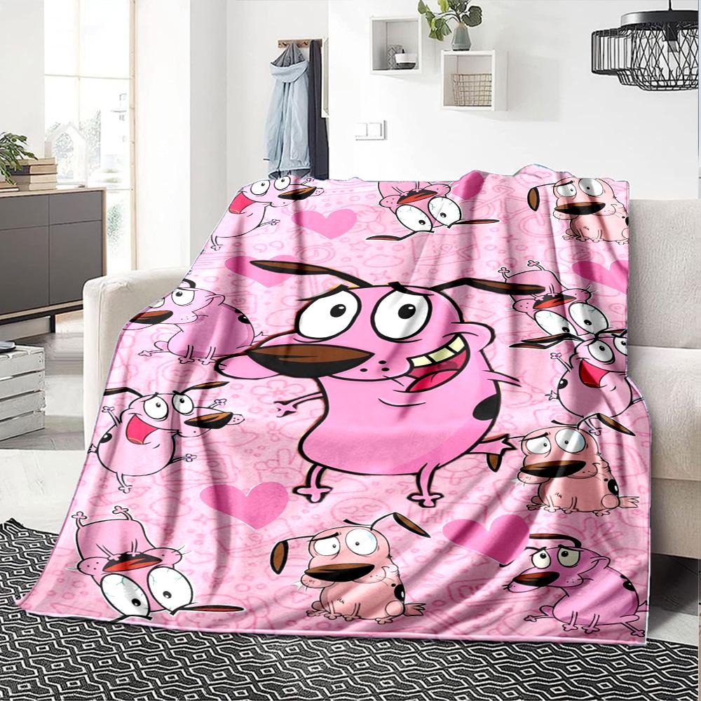 Mut Aufdruck Flanelldecke Hohe Qualität Warm Bequem Decke für Alle Jahreszeiten Perfekt für Geschenke Heimdekoration