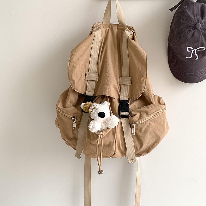 

Japanese Light All-matching Large-capacity Backpack Women. 2025 New Fashion Brand Multi-pocket Casual Sports Travel хакі