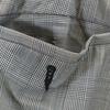 Prada Made In Hungary Glen Check Slacks Pants 48R Gray Men's Used