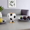 Soccer Inspired Ceramic Mug 12Oz Dishwasher Safe Microwave Safe Sports Enthusiast Gift Football Fan Present Football Mug