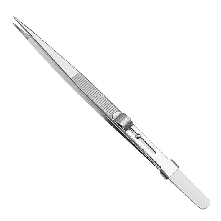 Portable Soldering Tweezer Diamond Pick up Tweezers for Gemstone DIY Crafting