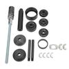 LeBycle Bike Bottom Bracket Install and Removal Tool Kit Aluminum Alloy Press In Center Shaft Bearing Tool Stay Bar Nut
