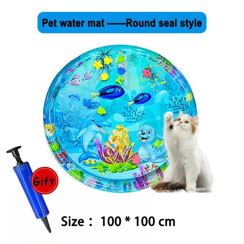 Thickened Water Play Pad Pet Water Mattress for Cat and Dog Pet Summer Cold Pad for Cooling Pet Supplies