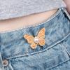 Pants Waist Tightener for Women Butterfly-Shaped Jean Button Waist Tightener 8 Pieces No Sewing Reusable Alloy Clips