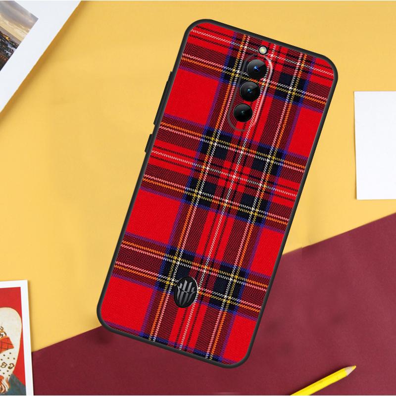 Clan Stewart Dress Tartan Pattern Case For ZTE Nubia Red Magic 10S Pro Plus 8 9 10 Air 8S 9S 11 Pro Plus 6 7 6S 7S Pro Cover