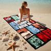 Gta Iii Cover Stylish Digital Printing Beach Towel Quick Drying Absorbent Blanket For Beach Pool Gym Travel Christmas Gift C9211797