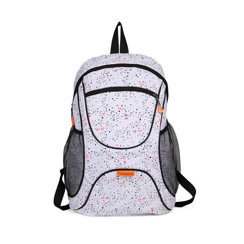 Sports Backpack Large Capacity Design Korean Style Campus School Bag Couple Casual School Bag