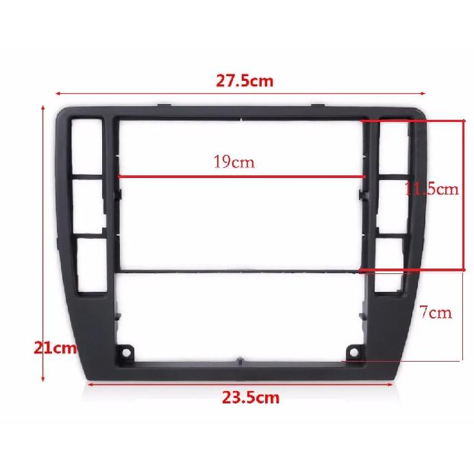 Interior Dash Center Console Trim Bezel Panel Radio Face Frame CD Frames 3B0858069 for VW Passat B5 2001-2005 3B0 858 069
