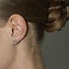 Aora CRUSH RIBBON STUD EARRING #0006