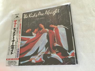 CD WHO  Kids Are Alright POCP2345 POLYDOR 1994 Japan ObiRock Used