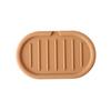 15*9cm Soap Holder Silicone Automatic Drainage Design Melt-Proof Anti-slip Organizer Pad For Kitchen Bathroom Laundry Soap Dish