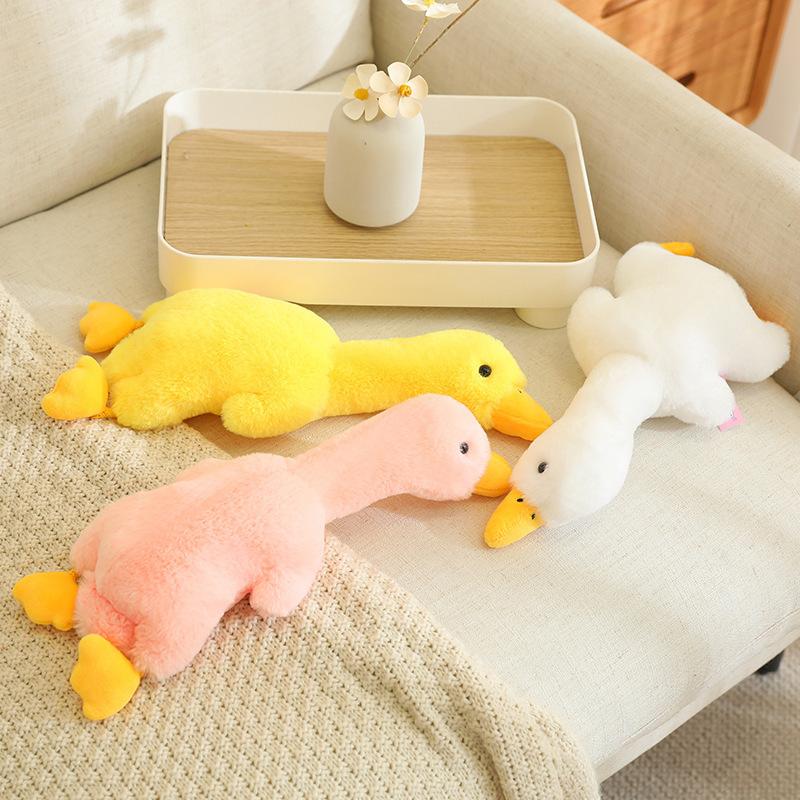 Cute Soft Duck Screaming Duck Doll Plush Toy Duckling Doll Children Soothing Doll