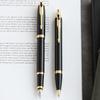 PARKER IM Ballpoint Pen, Black GT, Medium Point, Oil-Based, Gift Box, 1975638