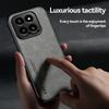 For Xiaomi 14 Phone Case Xiaomi 14 Pro Magnetic Lnvisible Stand High End Leather Anti Drop Silicone Protective Case
